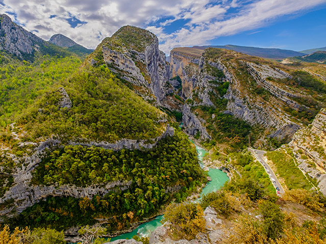 panorama of the sublime point