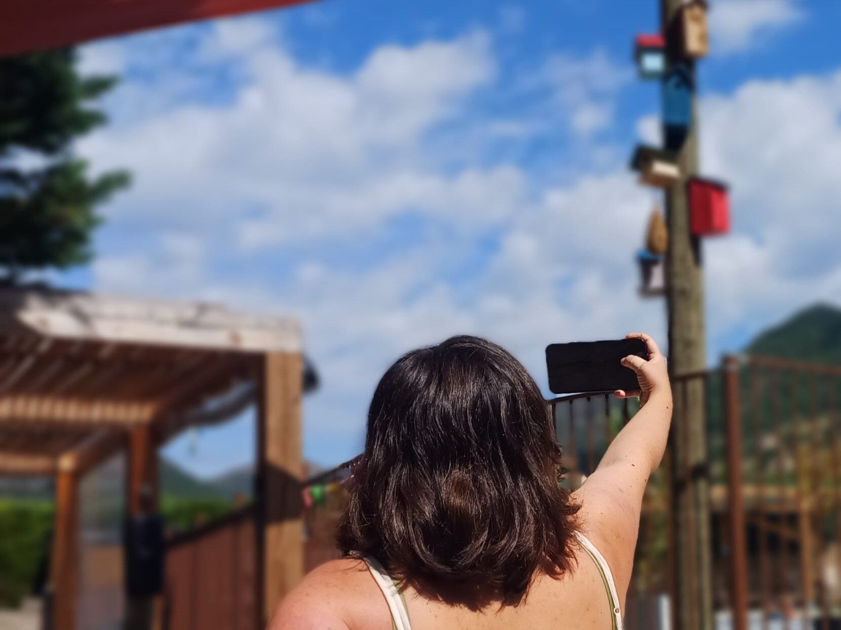 Camping taranis selfie gorges du tarn millau