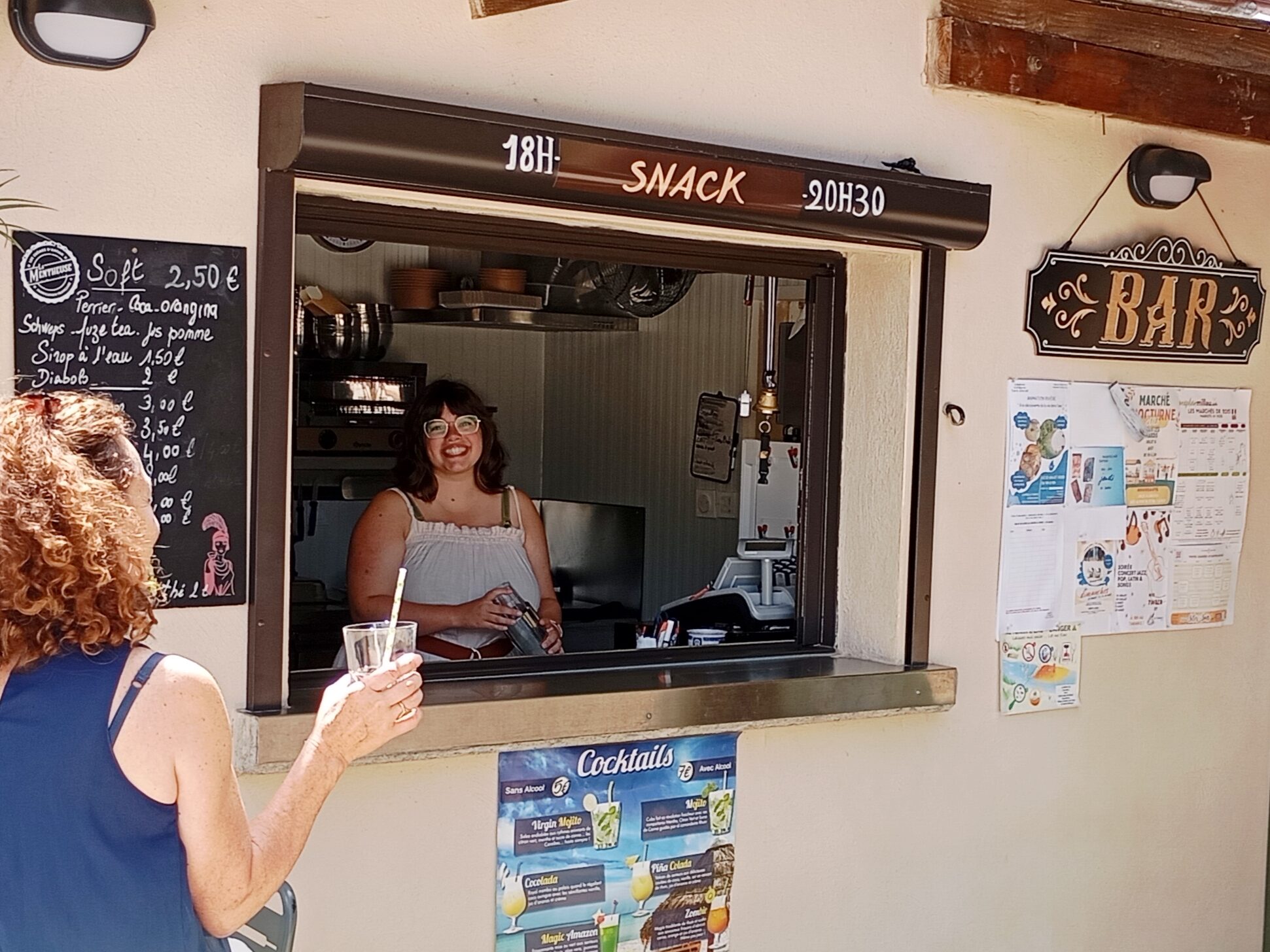 Camping taranis snack gorges du tarn millau