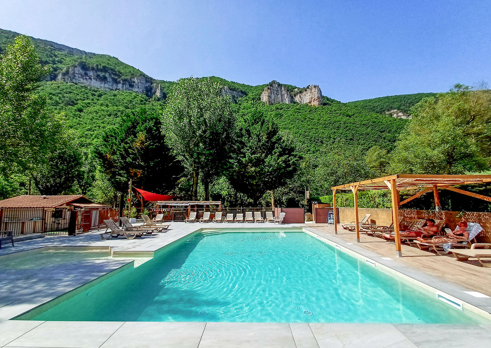 camping zwembad gorges du tarn